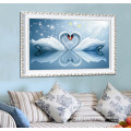 5D DIY Diamond Embroidery Painting Heart to Heart Swan Painting